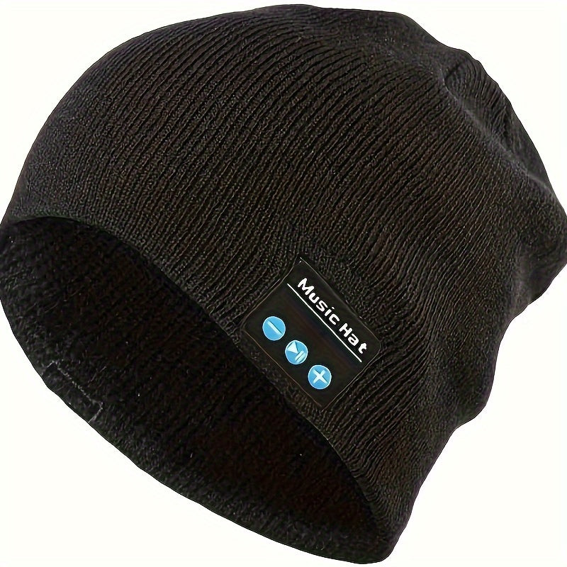 Wireless Beanie Hat With Headphones