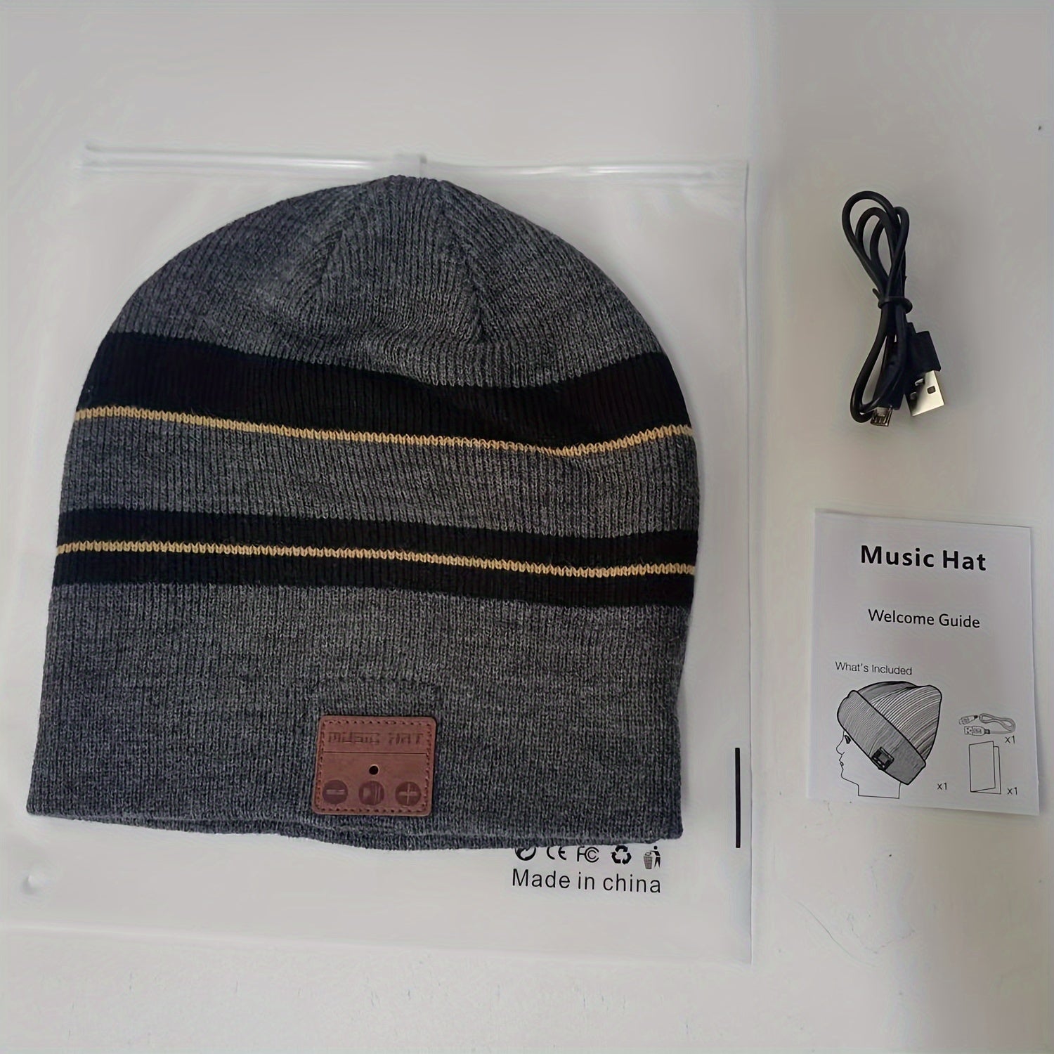 Music Hat Wireless Headphone Beanie Hat