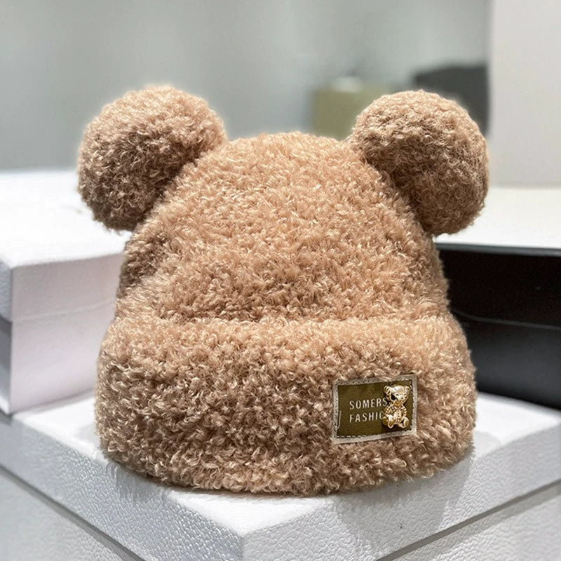 Cute Winter Cartoon Ears Female Student Wool Hat