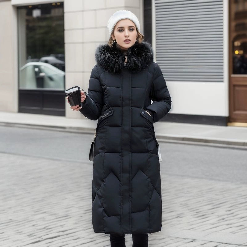 Snow Wear Winter Coat for Women Down Jacket Hooded Jacket