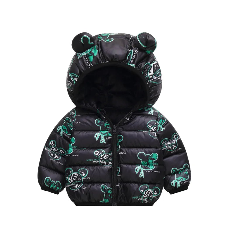 Kids ChildrenSpring Autumn Jacket For Girls Warm Coat