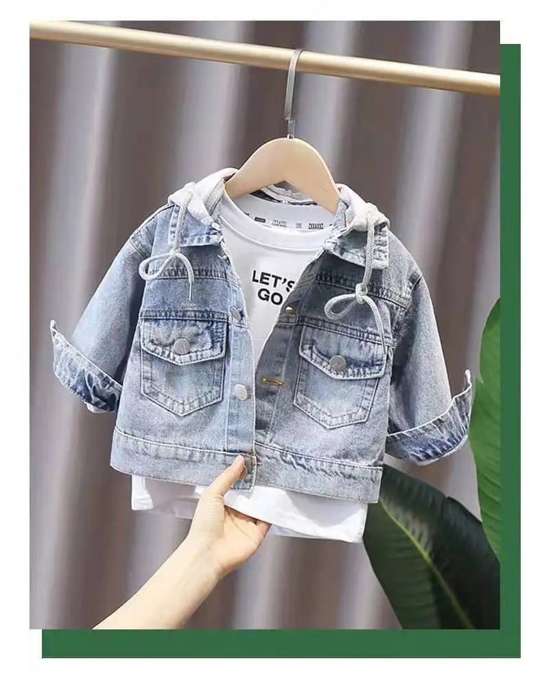 Spring Casual Coat For Hooded Jacket Baby Jacket