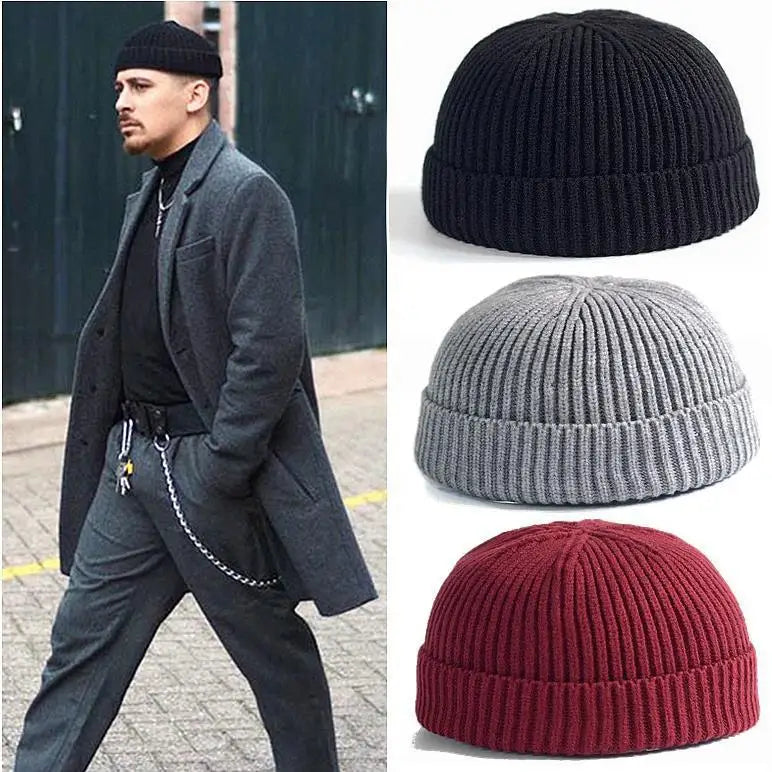 Rimiut Knitted Hat for Men & Women Caps Wool Fashion