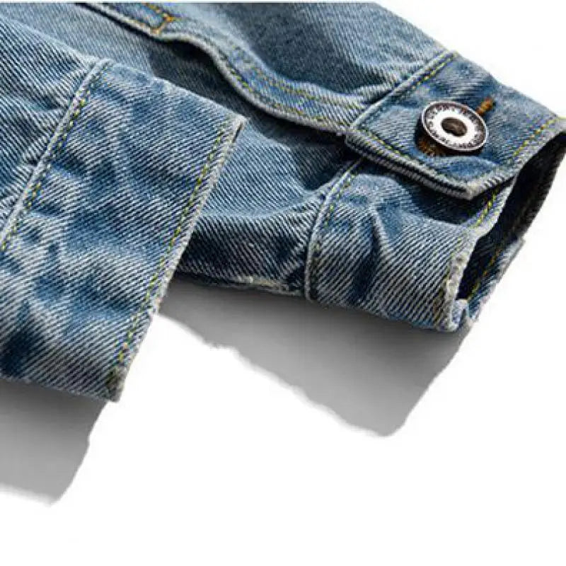 Denim Jacket Men's Spring And Autumn Fit Loose