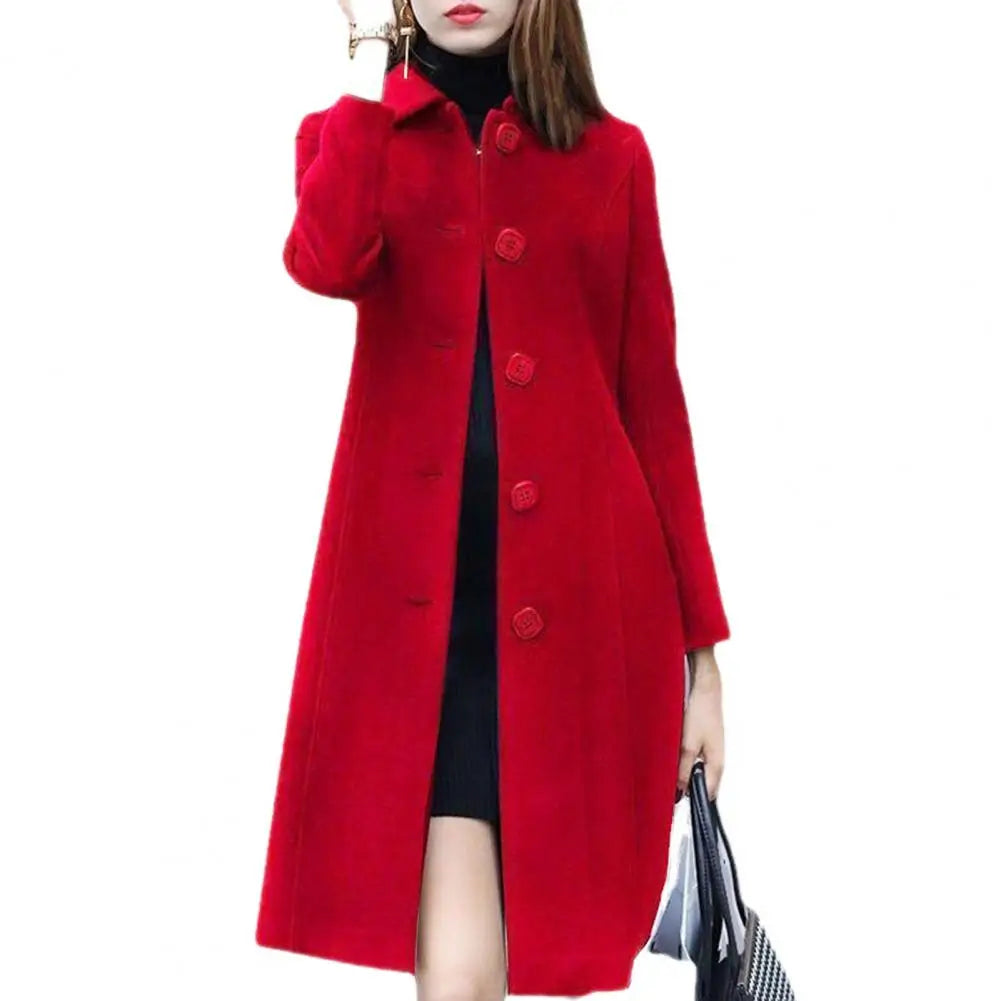 Long Sleeve Jackets Woman Elegant Pocket Slim Outfit Mujer