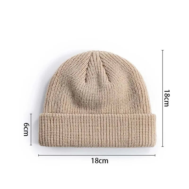 Rimiut Knitted Hat for Men & Women Caps Wool Fashion