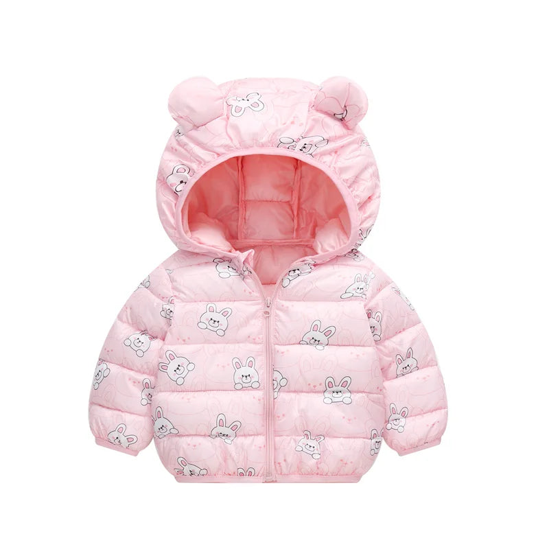 Kids ChildrenSpring Autumn Jacket For Girls Warm Coat