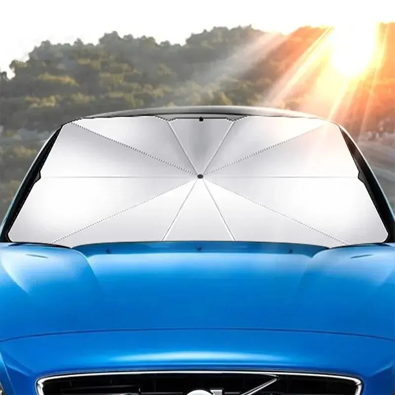 Car Sunshade Umbrella Windshield Folding Front Parasol Umbrella