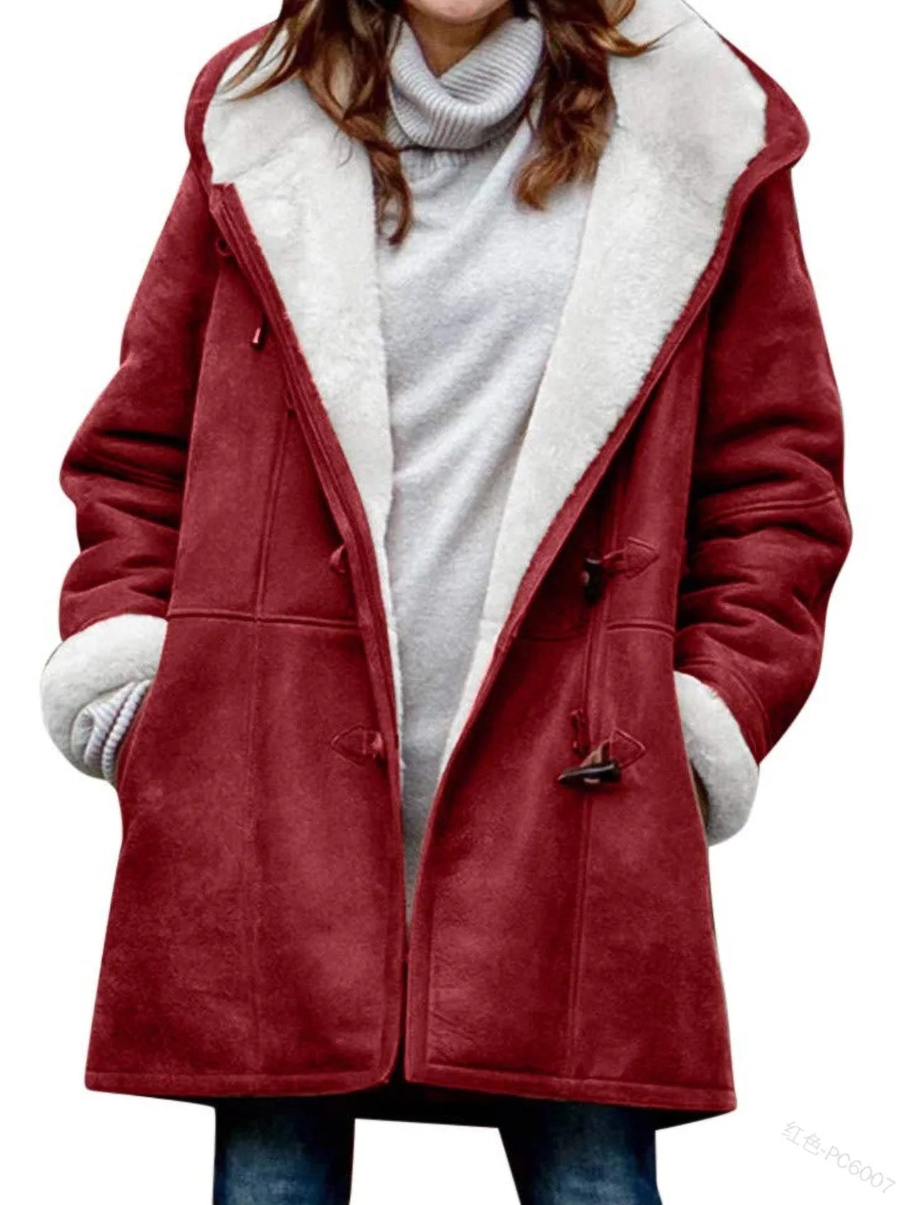 Button Solid Casual Various Colors Lady Jacket Winter Coat Female