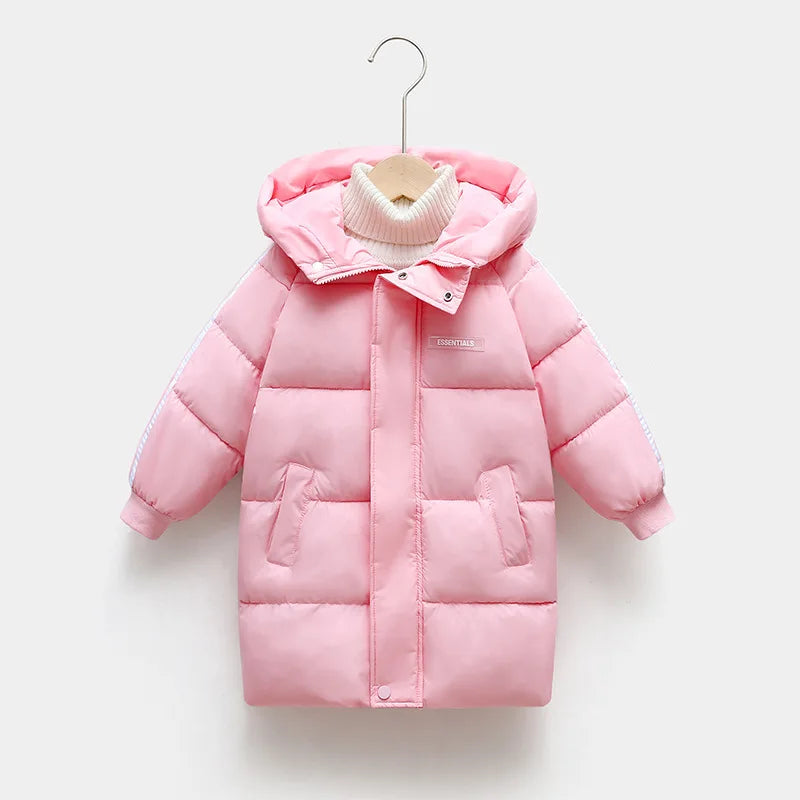 Children's Down Cotton Clothing Thickened Jacket