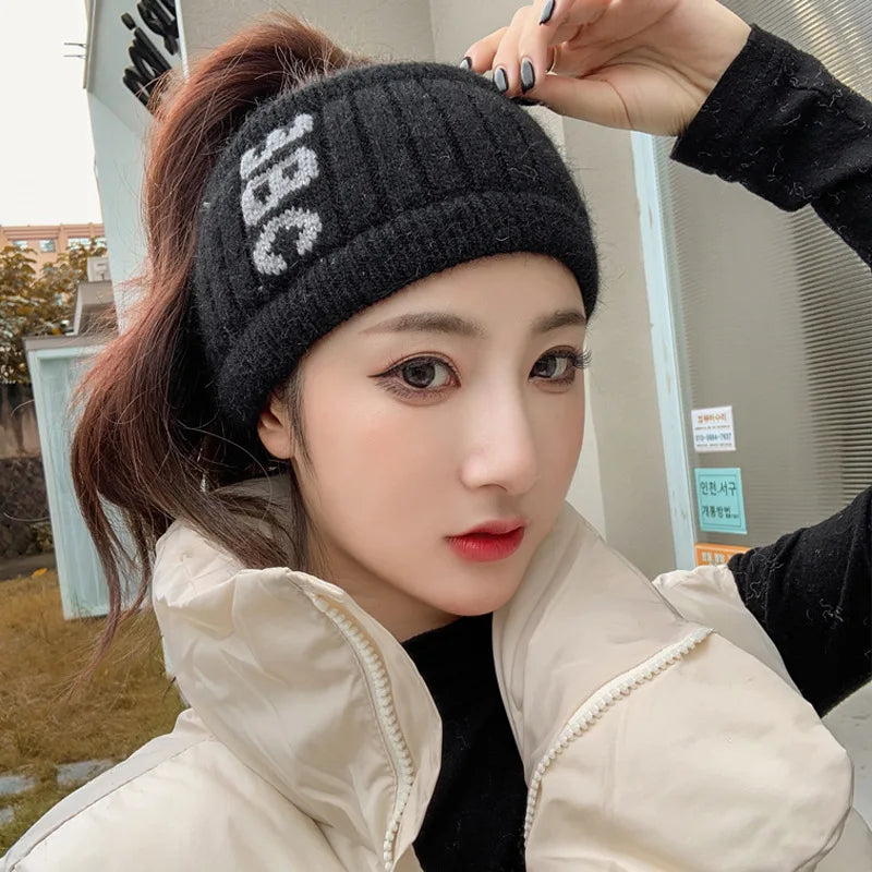 Soft Fabric Hair Pullover Hat Sports Wrap