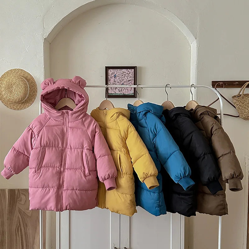 2025 Girls Winter Coat Boys New Clothes Jacket