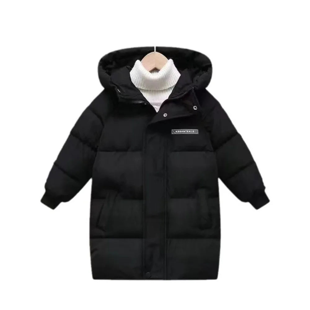 Children's Down Cotton Clothing Thickened Jacket