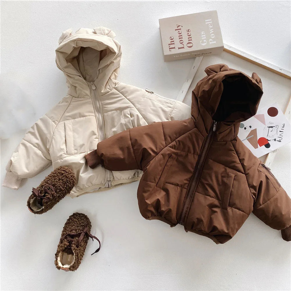 2025 Winter Clothing Children'S Warm Cartoon Jacket